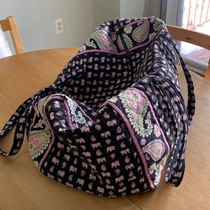 Vera Bradley duffle bag large elephant